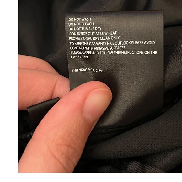 Stella Nova Pants Livi straight velour blue size 38  (US:  Medium M) - Picture 7 of 7